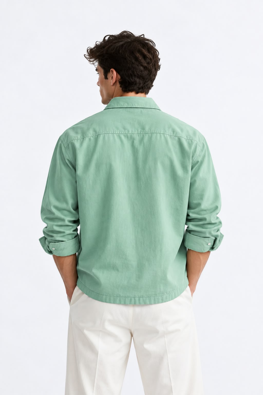 Relaxed Fit shirt - Sage Green