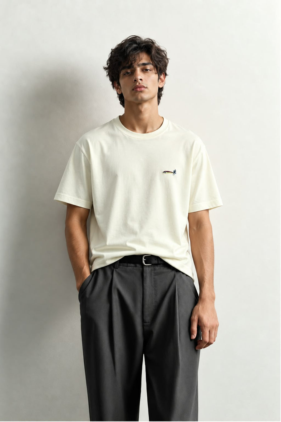 Fishhook Embroidery T-SHIRT
