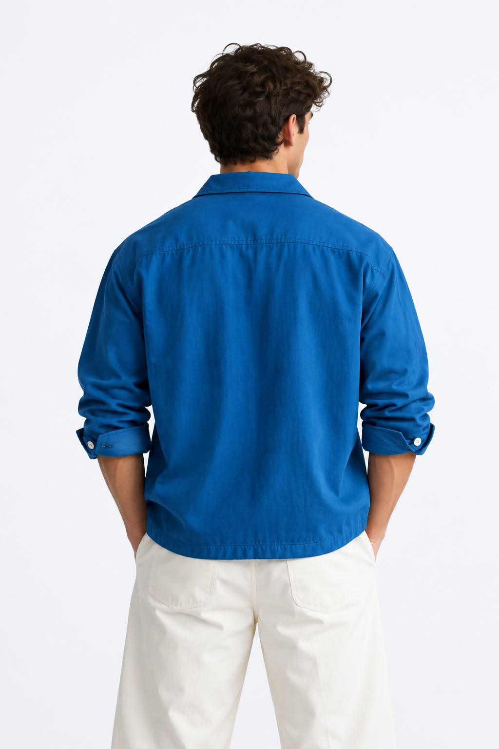 Relaxed Fit Shirt - Navy Blue