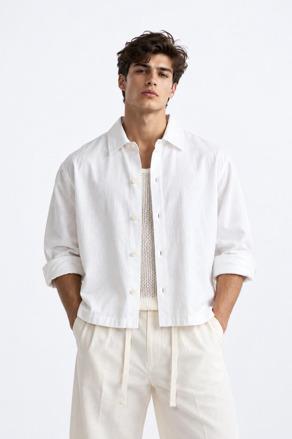 Relaxed Fit Shirt - Off White