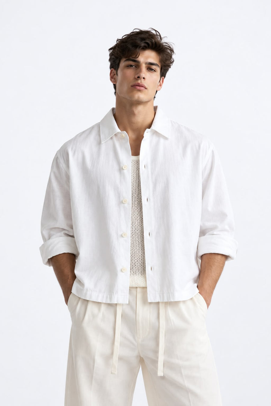Relaxed Fit Shirt - Off White