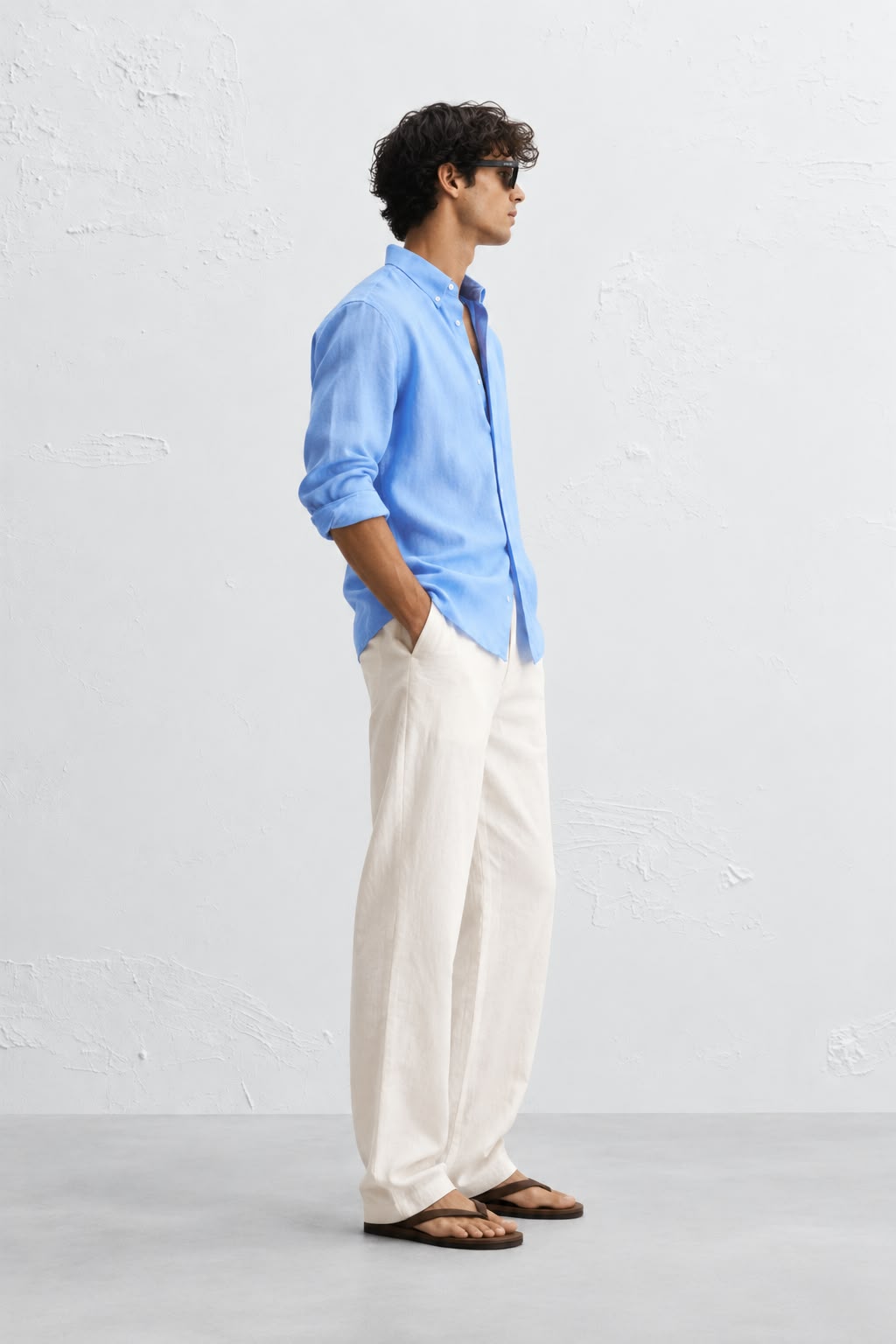 The Sky Mist Shirt - Sky Blue