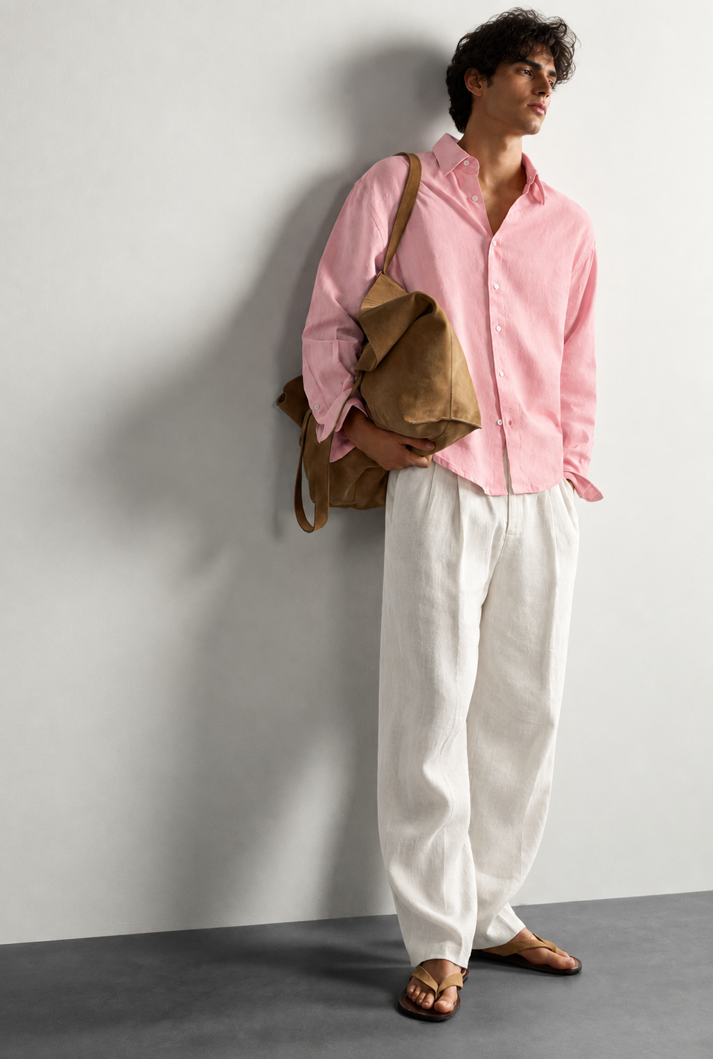 The Blush Mist Shirt - Baby Pink